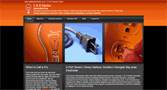 Desktop Screenshot of candselectricinc.com